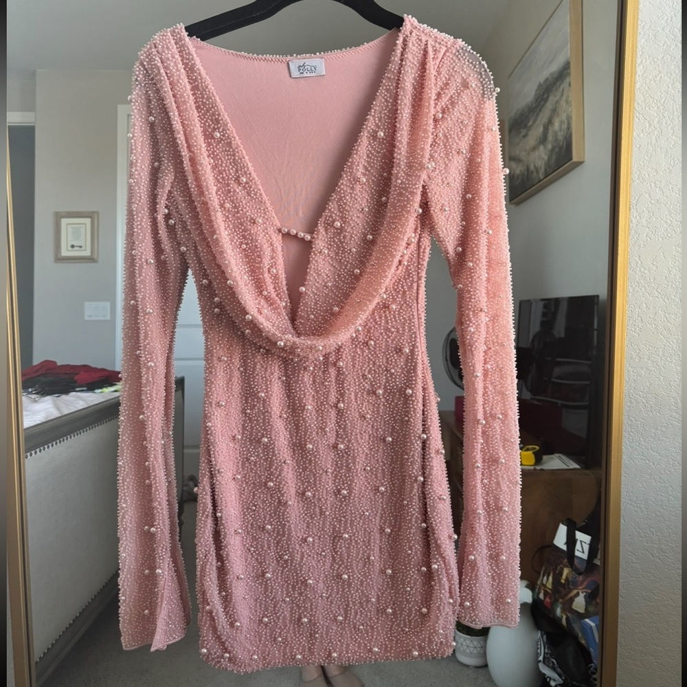 oh polly pink dress